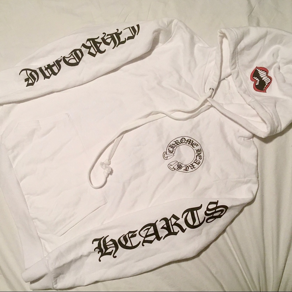 Chrome Hearts, Chomper Hoodie, NWOT, medium